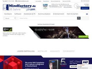 mindfactory.de screenshot