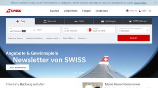 swiss.com screenshot