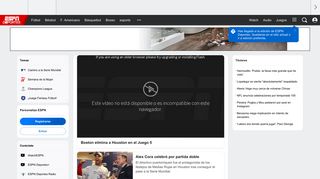 espndeportes.com screenshot