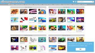 silvergames.com screenshot