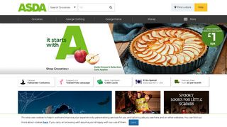asda.com screenshot