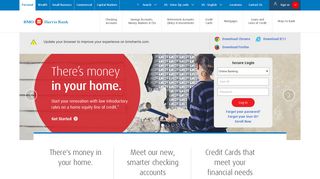 harrisbank.com screenshot