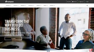 rackspace.com screenshot