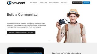 bravenet.com screenshot
