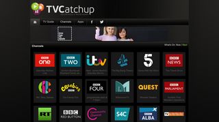 tvcatchup.com screenshot