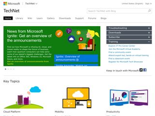 technet.microsoft.com screenshot