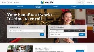 metlife.com screenshot