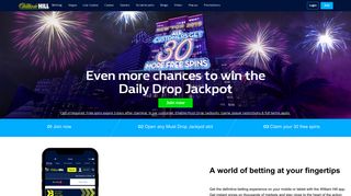 williamhill.com screenshot