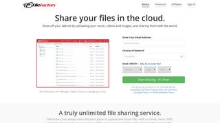 filefactory.com screenshot
