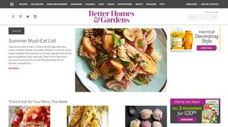 bhg.com screenshot