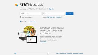 messages.att.net screenshot