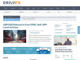 dailyfx.com screenshot