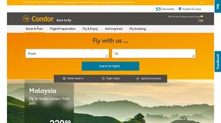 condor.com screenshot
