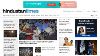 hindustantimes.com screenshot
