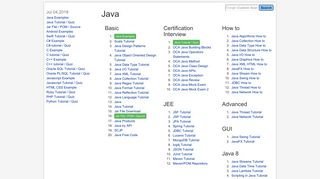 java2s.com screenshot