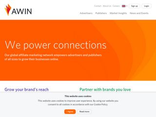 affiliatewindow.com screenshot
