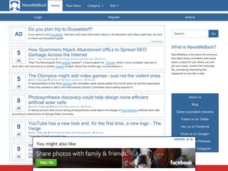 newsmeback.com screenshot