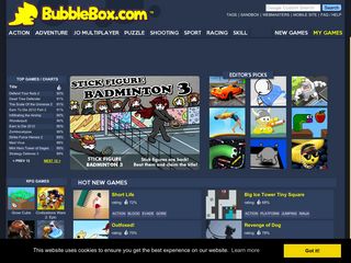 bubblebox.com screenshot