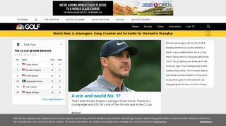 golfchannel.com screenshot