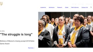 nd.edu screenshot