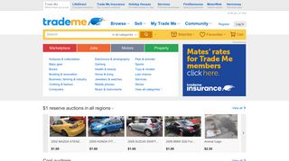 trademe.co.nz screenshot