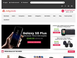 dailysteals.com screenshot