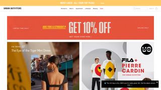 urbanoutfitters.com screenshot