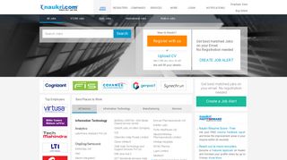 naukri.com screenshot