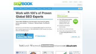 seobook.com screenshot