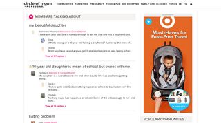 circleofmoms.com screenshot