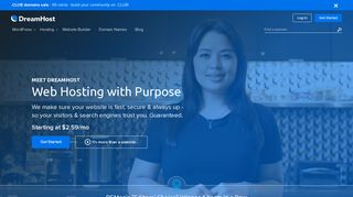 dreamhost.com screenshot