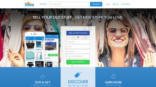 listia.com screenshot