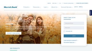 merrickbank.com screenshot