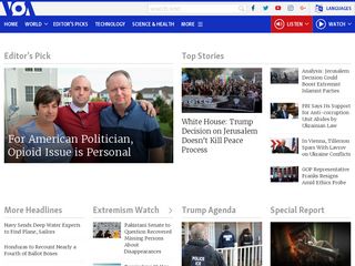 voanews.com screenshot