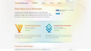 freemake.com screenshot