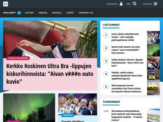 yle.fi screenshot
