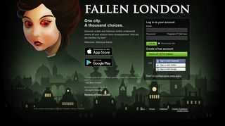 fallenlondon.com screenshot
