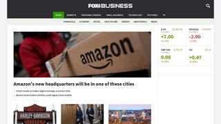 foxbusiness.com screenshot