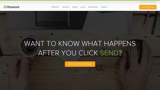 yesware.com screenshot
