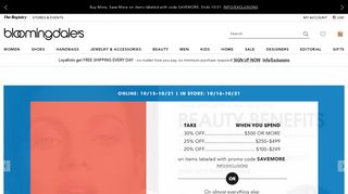 bloomingdales.com screenshot