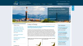 eia.gov screenshot