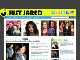 justjared.com screenshot