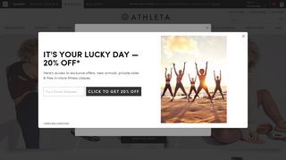 athleta.com screenshot