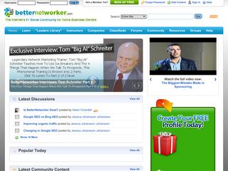 betternetworker.com screenshot