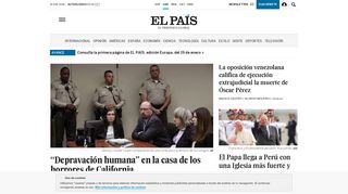 elpais.com screenshot