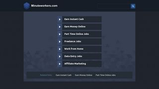 minuteworkers.com screenshot