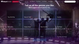 iheart.com screenshot