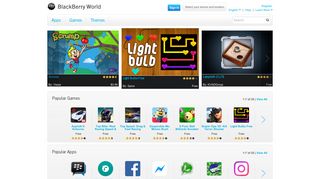 appworld.blackberry.com screenshot