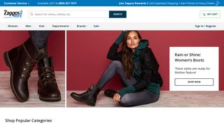 zappos.com screenshot