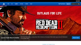 playstation.com screenshot